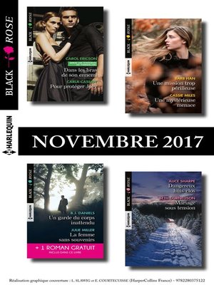 cover image of 8 romans Black Rose + 1 gratuit (n°450 à 453 Novembre 2017)
